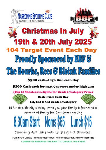 Event poster